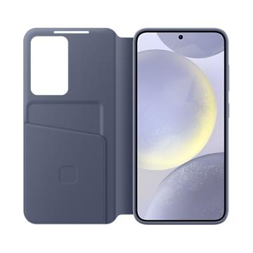 SAMSUNG Galaxy S24 卡夾式感應保護殼 紫