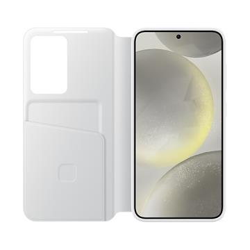 SAMSUNG Galaxy S24 卡夾式感應保護殼 白