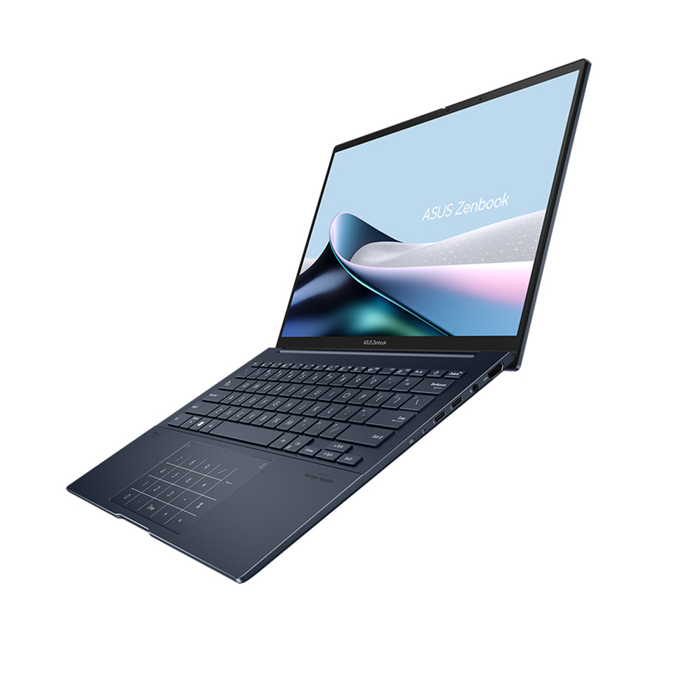 (福利品) 華碩 ASUS ZenBook OLED AI筆電 14" (Intel Core Ultra 5 125H/16GB/1TB/Intel Arc/W11/EVO認證) 紳士藍 - 細節圖 3