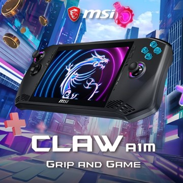微星MSI Claw A1M-026TW 掌上型遊戲機 (Ultra 7 155H/16G/1TB SSD/Win11)