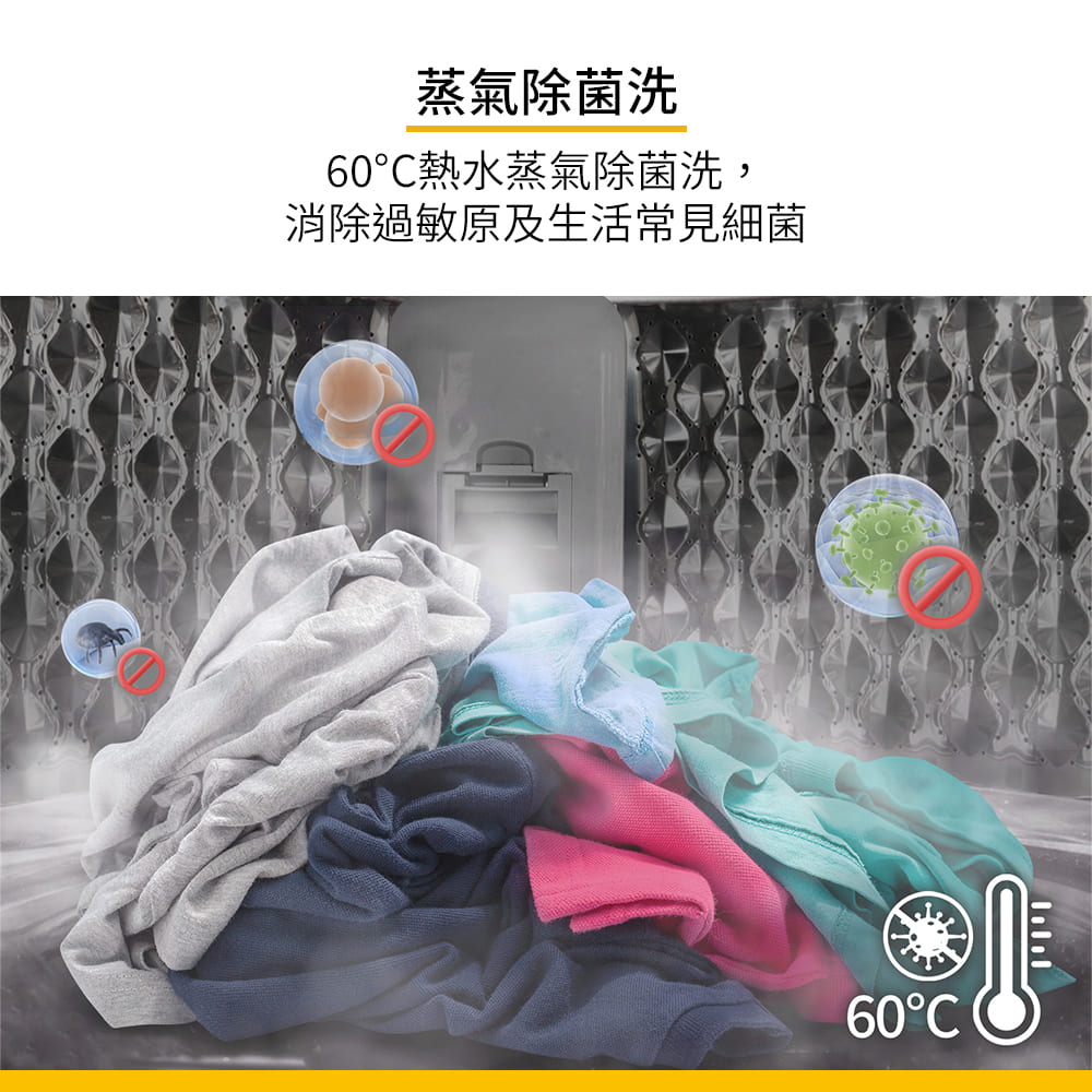 惠而浦 17公斤溫水自動投入變頻直立洗衣機 - 細節圖 2