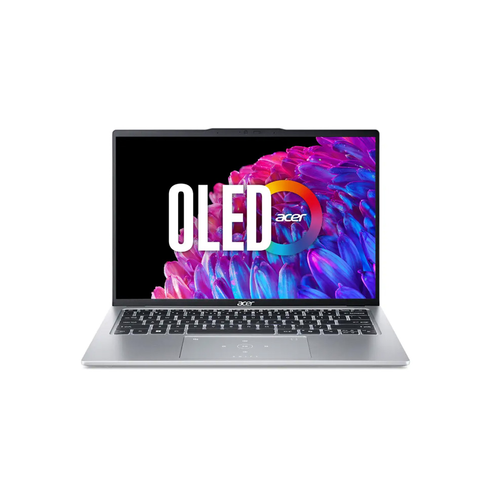 宏碁 ACER Swift Go OLED AI筆電 14" (Intel Core Ultra 7 155H/32GB/512GB/Intel Arc/W11/EVO認證) 銀 - 細節圖 1