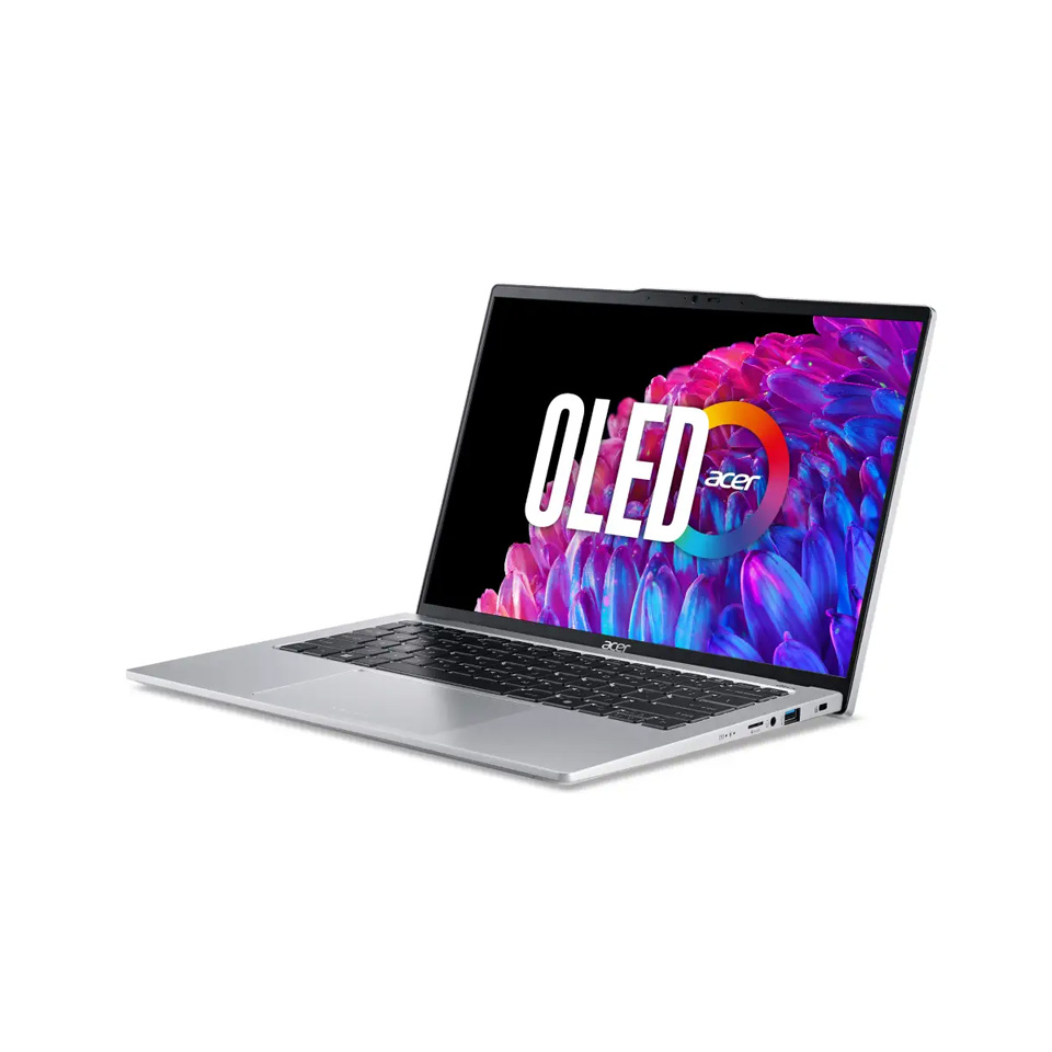 宏碁 ACER Swift Go OLED AI筆電 14" (Intel Core Ultra 7 155H/32GB/512GB/Intel Arc/W11/EVO認證) 銀 - 細節圖 2