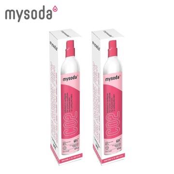 mysoda沐樹得 全新425g二氧化碳鋼瓶/2入組