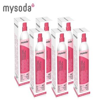 mysoda 全新425g二氧化碳鋼瓶/6入組