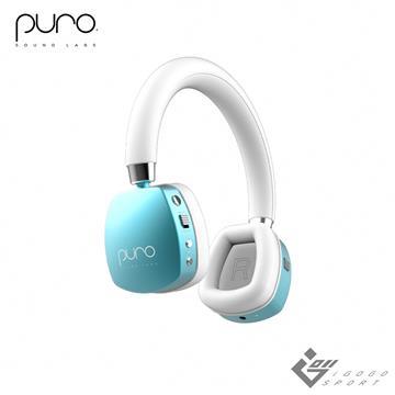 PuroQuiets-Plus 降噪無線兒童耳機-薄荷藍