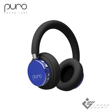 Puro BT2200-Plus 無線藍牙兒童耳機-寶石藍