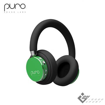 Puro BT2200-Plus 無線藍牙兒童耳機-綠色