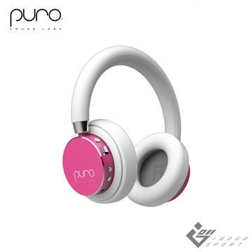 Puro BT2200-Plus 無線藍牙兒童耳機-粉紅色