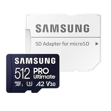 SAMSUNG PRO Ultimate MicroSD 512G記憶卡