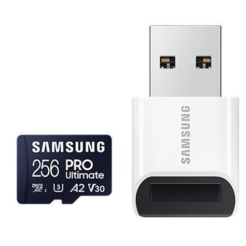 SAMSUNG PRO Ultimate 256G記憶卡-含讀卡機
