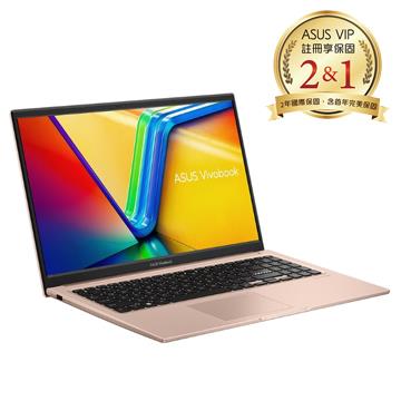 ASUS Vivobook 15 筆電 金 (記憶體升級)(i5-1235U/8G+16G/512G/W11)