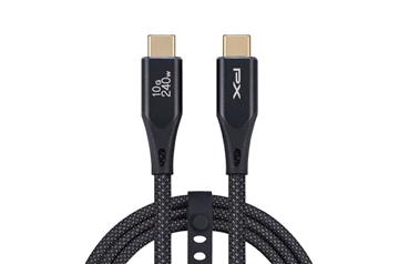 大通 Type-C to C USB3.2 快充傳輸線1M-黑