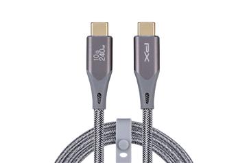 大通 Type-C to C USB3.2 快充傳輸線1M-灰