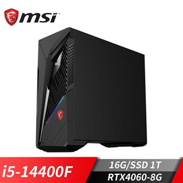 微星 MSI Infinite S3 電競桌機(i5-14400F/16G/1T SSD/RTX4060-8G/Win11)
