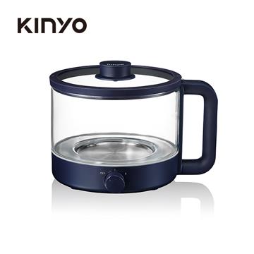 KINYO 1.2L多功能玻璃美食鍋