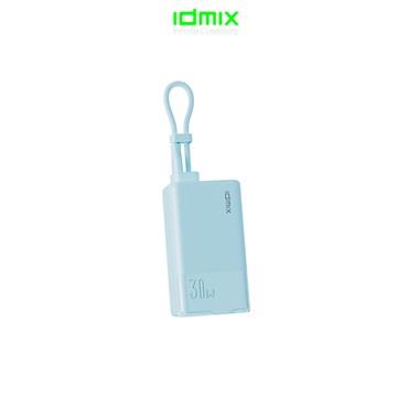 IDMIX PD快充口袋行動電源5000mAh-藍