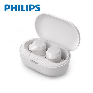 PHILIPS TAT1209真無線藍牙5.3耳機-白