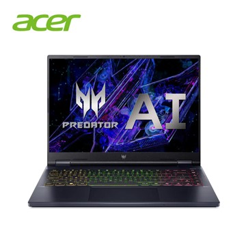 宏碁 ACER Predator AI電競筆電 14.5" (Intel Core Ultra 9 185H/32GB/1TB/RTX4070-8G/W11) 黑