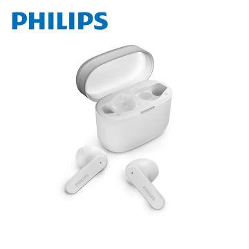 PHILIPS TAT2139長續航調音藍牙耳機-白