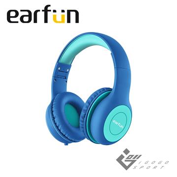 EarFun K1 兒童耳機-藍綠色