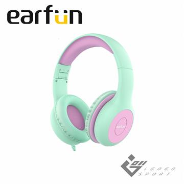 EarFun K1 兒童耳機-綠紫色