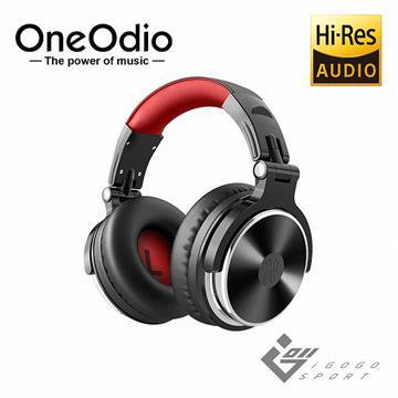 OneOdio Studio Pro 10專業監聽耳機-黑紅色