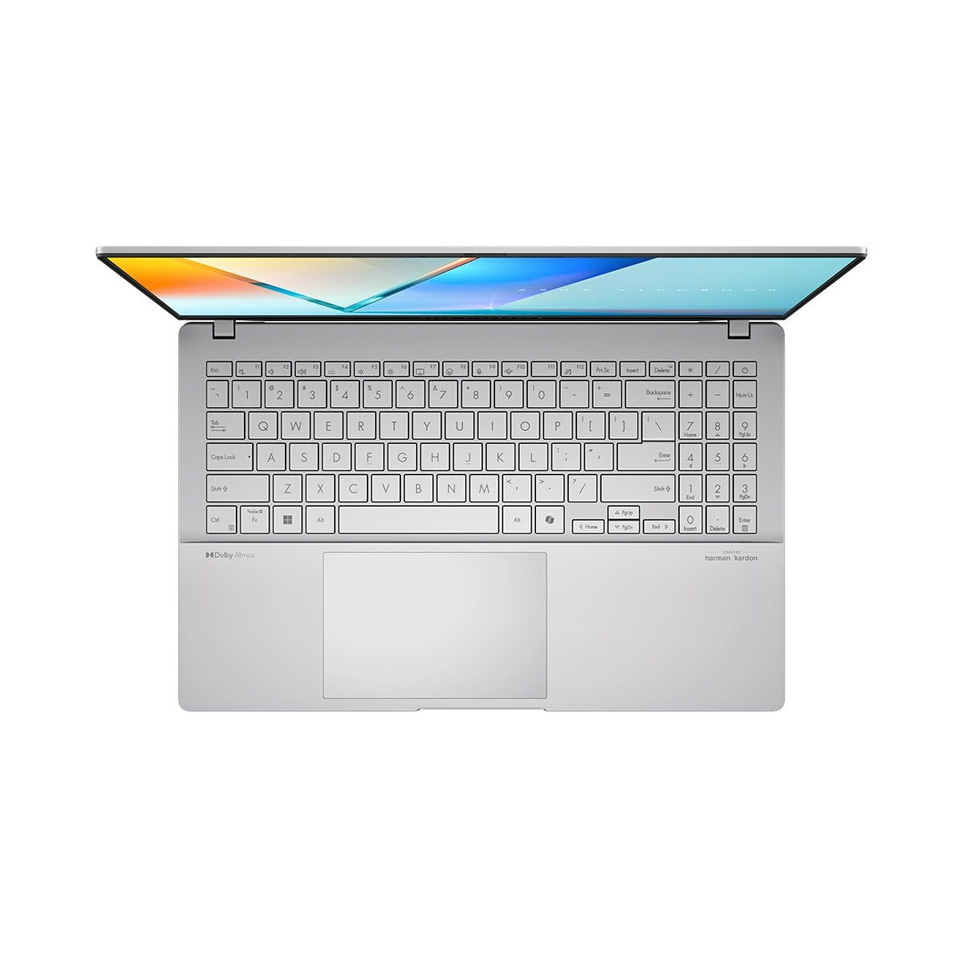 (福利品) 華碩 ASUS Vivobook S OLED 高通AI筆電 15.6" (Snapdragon X1E 78100/32GB/1TB/UMA/W11) 銀 - 細節圖 1