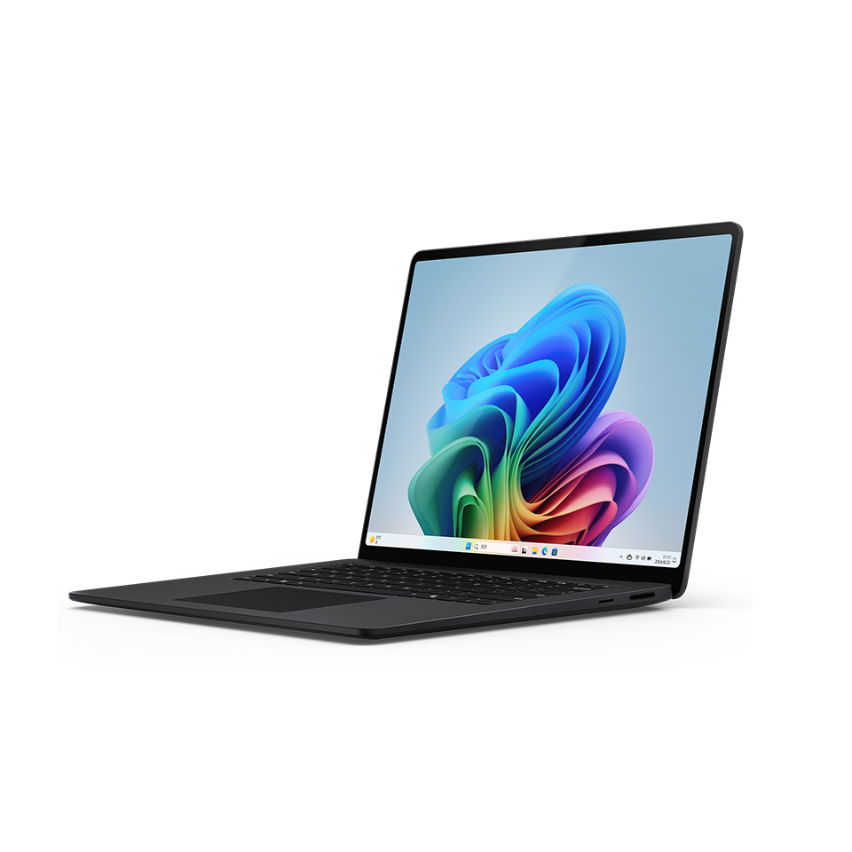微軟 Microsoft Surface Laptop 第7版 AI筆電 15" (Snapdragon X1E/16GB/512GB/UMA/W11) 霧黑 - 細節圖 1