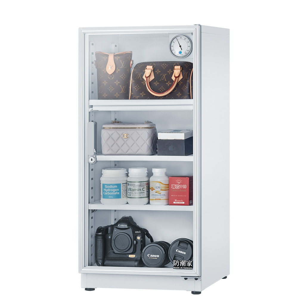 防潮家DW-118CA簡約白電子防潮箱(121公升)