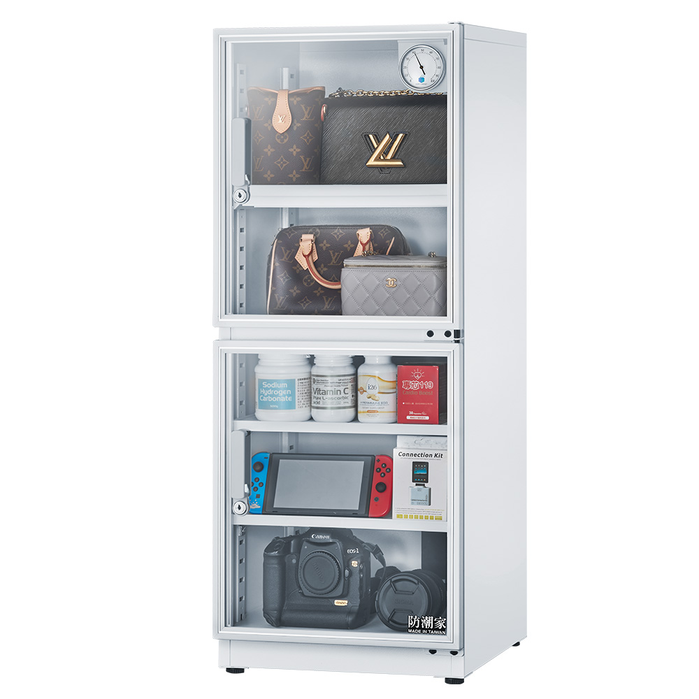防潮家DW-145CA簡約白電子防潮箱(147公升)