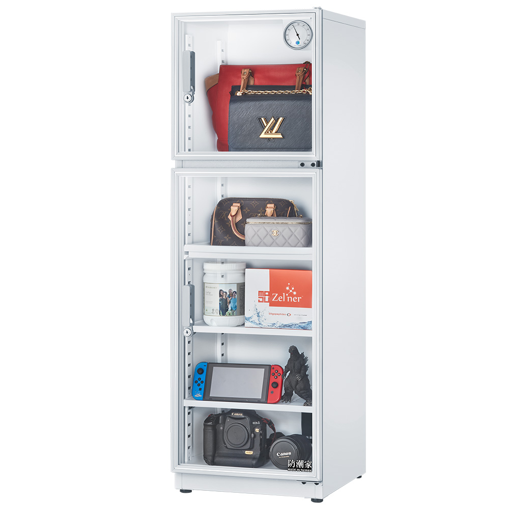 防潮家DW-200CA簡約白電子防潮箱(185公升)