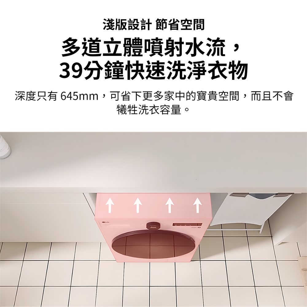 LG 15公斤AIDD蒸氣洗脫烘變頻滾筒洗衣機 - 細節圖 4
