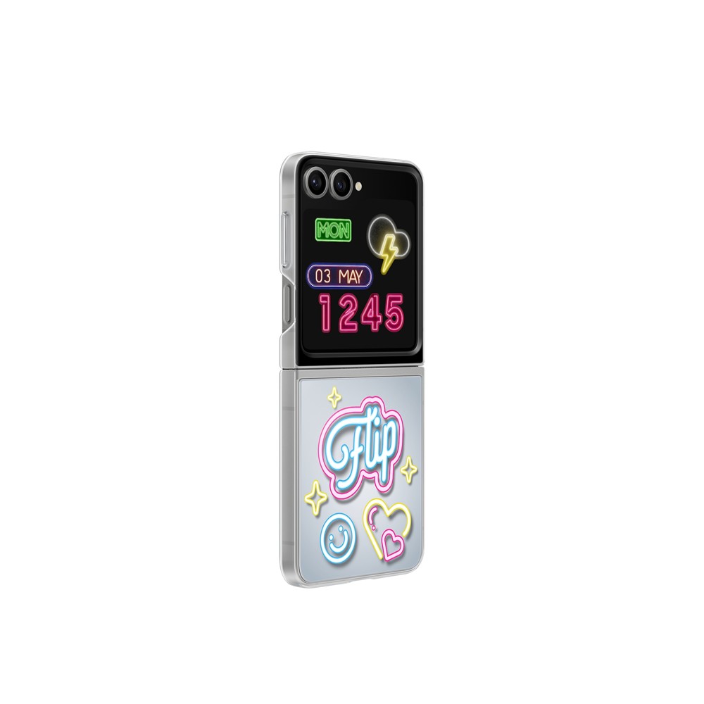 SAMSUG Galaxy Z Flip6主題式感應保護殼-灰