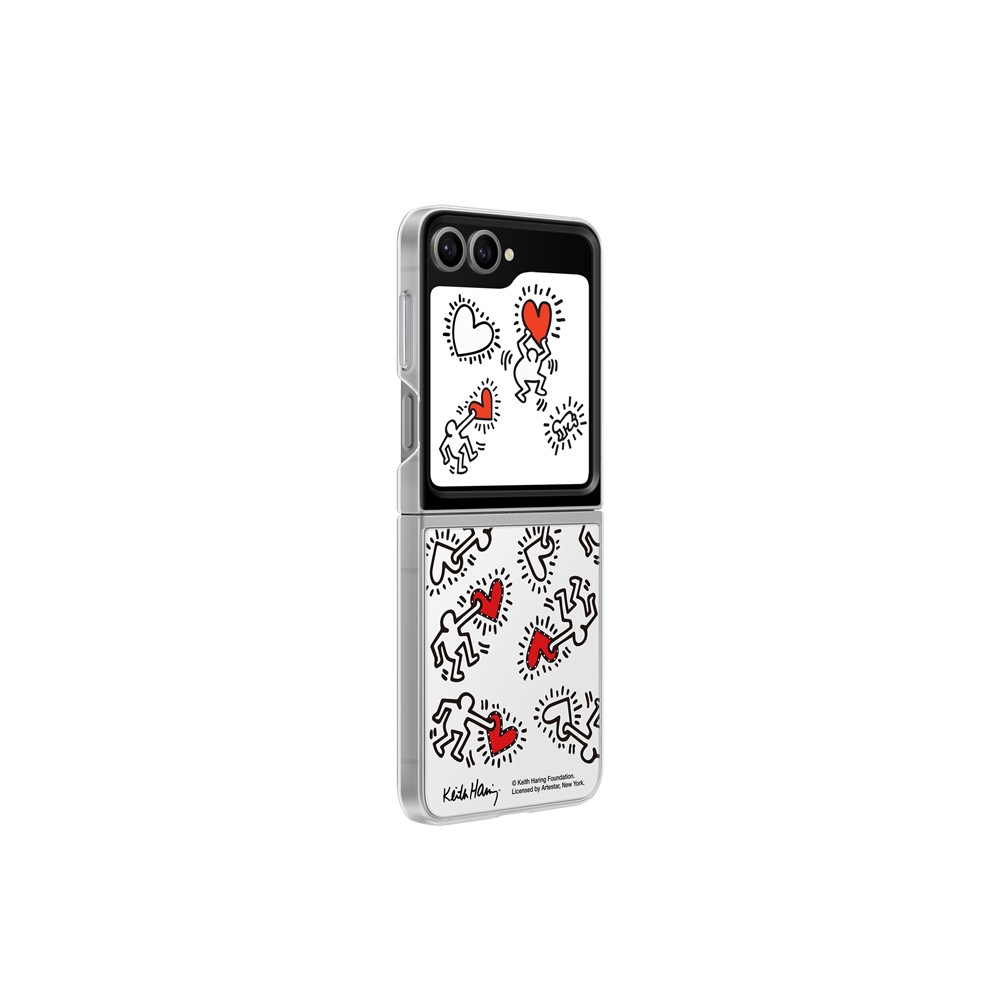 SAMSUG Galaxy Z Flip6主題式感應保護殼-白