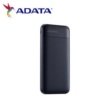 威剛 C100 PD&#47;QC 20W行動電源10000mAh-黑