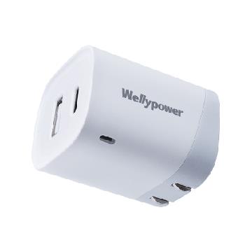 Wellypower 30W 智慧型快充充電器-白