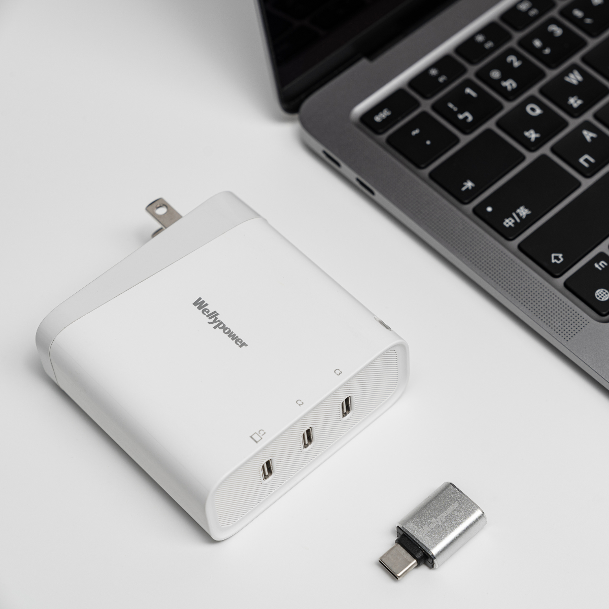 Wellypower 100W GaN氮化鎵快充充電器-白 - 細節圖 1