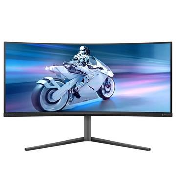 PHILIPS 34型 2K WQHD曲面電競螢幕 (34”&#47;3440x1440&#47;175Hz&#47;0.03ms&#47;QD OLED)