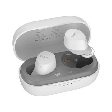 TOZO AgileDots專屬APP真無線藍牙耳機-白色