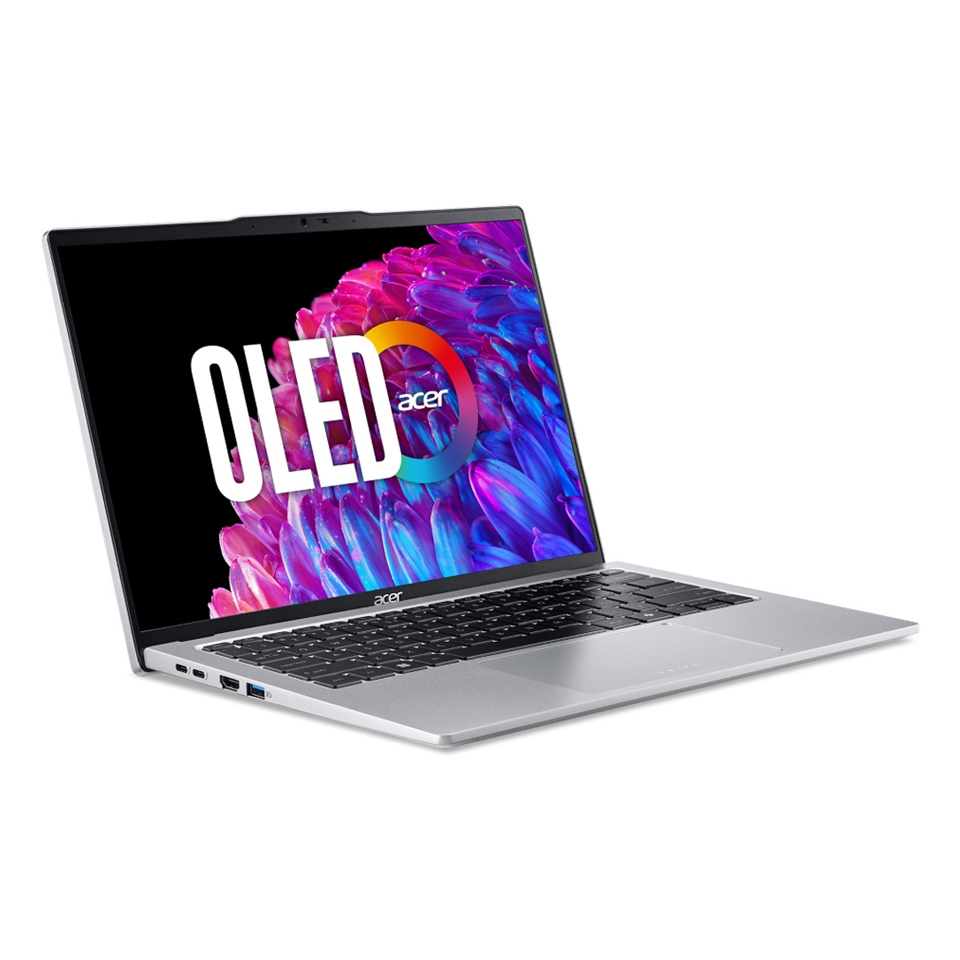 宏碁 ACER Swift Go AI筆電 14" (Intel Core Ultra 5-125H/16G/512G/UMA/W11/EVO Edition) 銀 - 細節圖 2