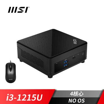 微星MSI Cubi 5 12M-012BTW 迷你桌機 (i3-1215U&#47;NO OS)