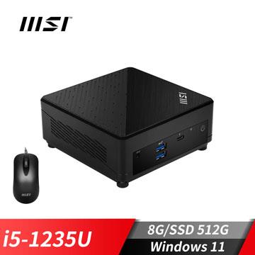 微星MSI Cubi 5 12M-034TW 迷你桌機 (i5-1235U&#47;8G&#47;512G SSD&#47;Win11)
