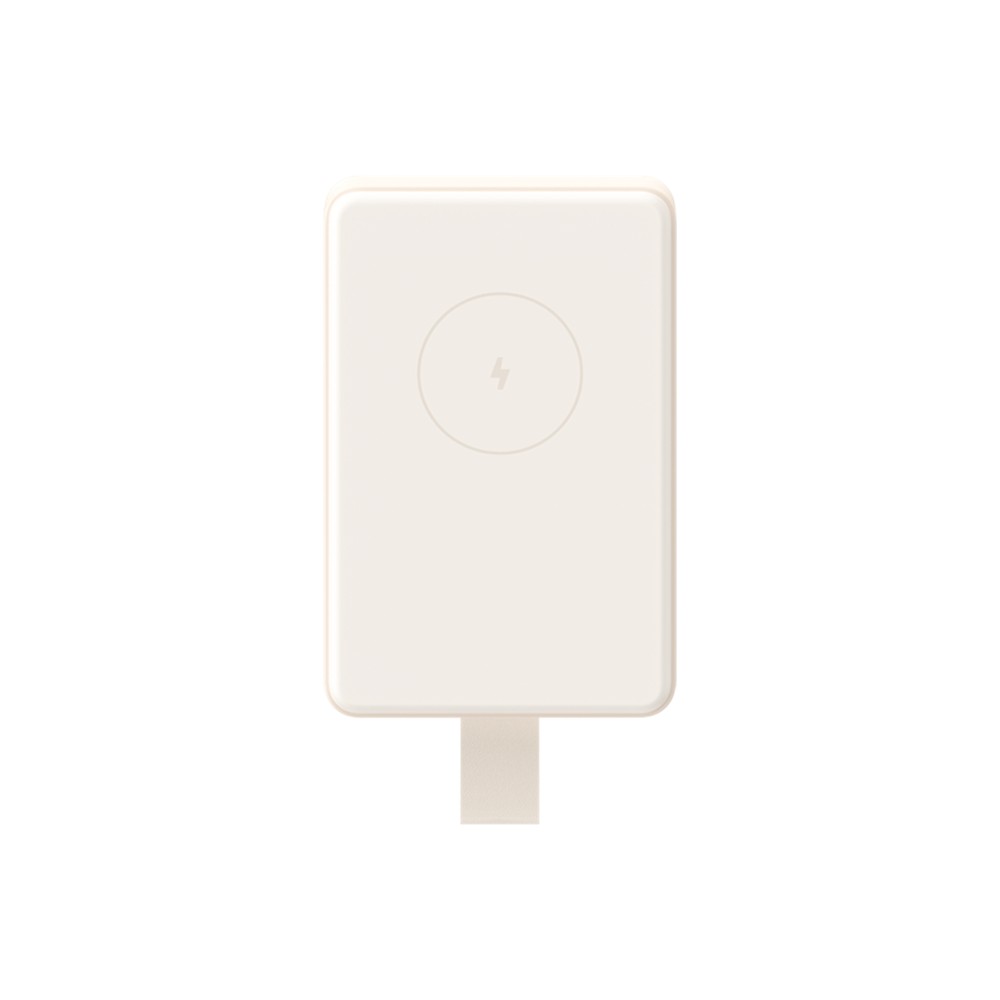 Xiaomi 磁吸行動電源6000mAh-瓷白