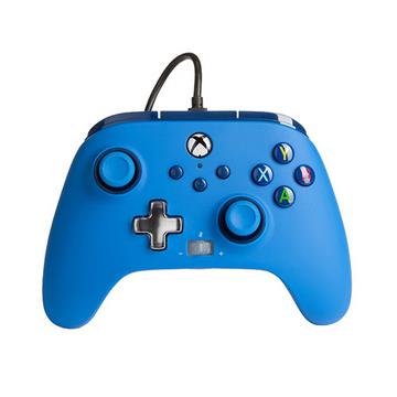 PowerA XBOX官方授權有線遊戲手把-藍色