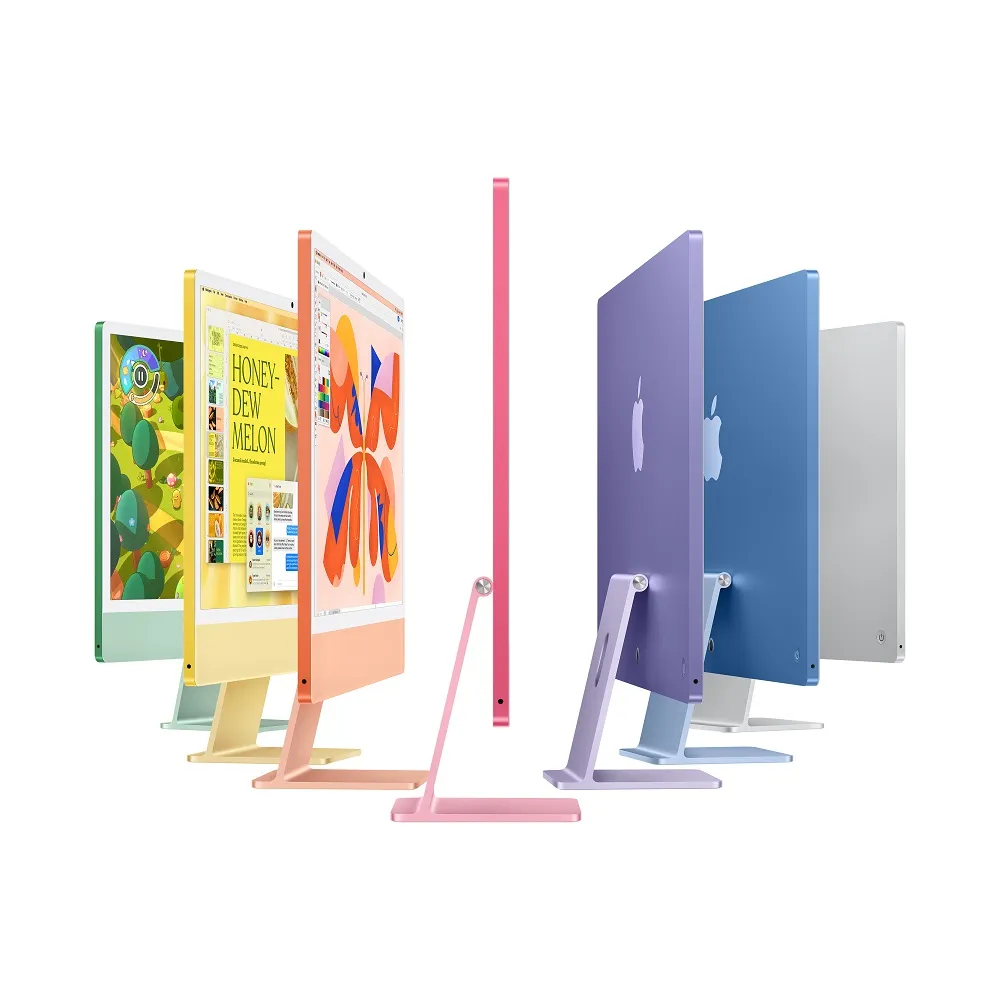 iMac 24吋 M4/8CPU/8GPU/16G/256G/銀 - 細節圖 1