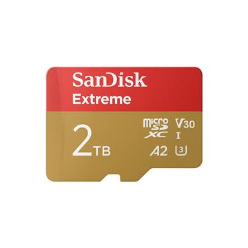 SanDisk Extreme MicroSD A2 2TB記憶卡