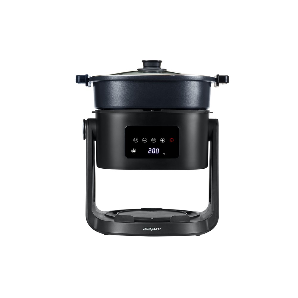Acerpure Chef 二合一翻轉空氣炸鍋-黑 - 細節圖 1