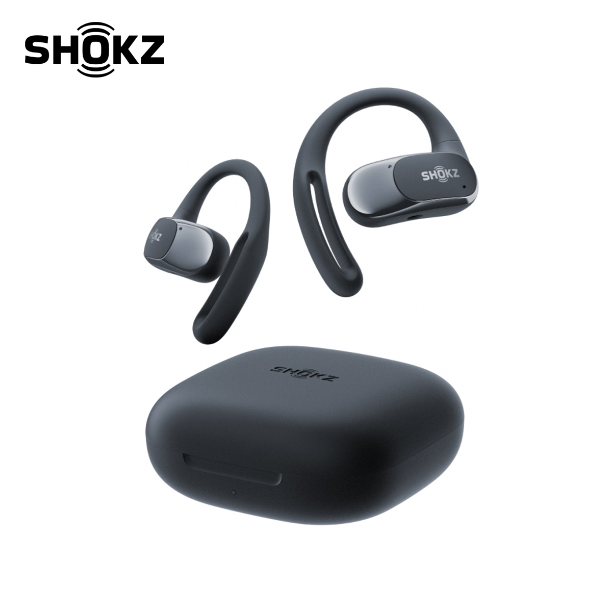 SHOKZ OpenFit Air開放式藍牙耳機-黑