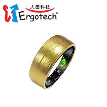 人因SR10藍牙智慧健康指環 澄黃金
